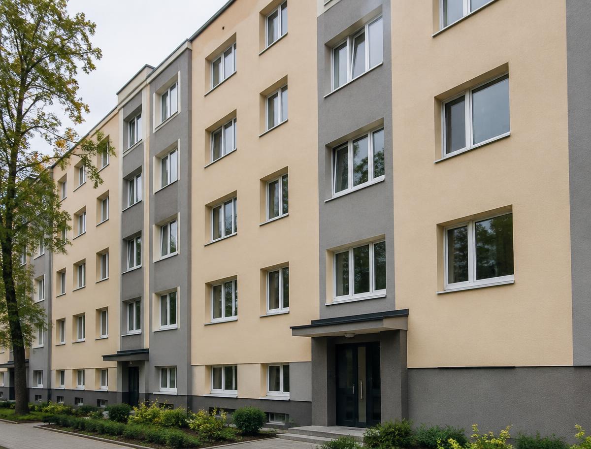 Daugiabučio fasado atnaujinimas — Kaunas
